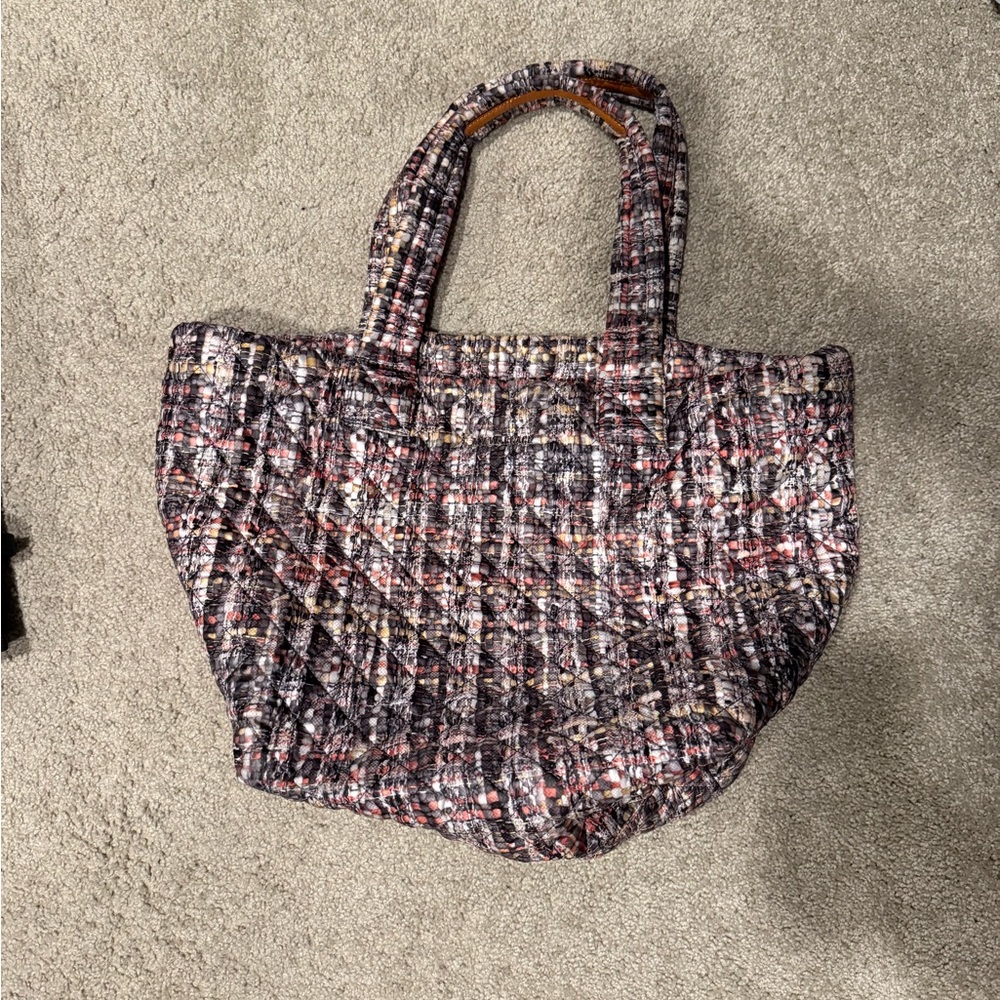 MZ WALLACE Tweed Print medium Metro Tote bag